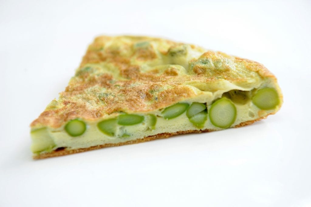 Asparagus frittata