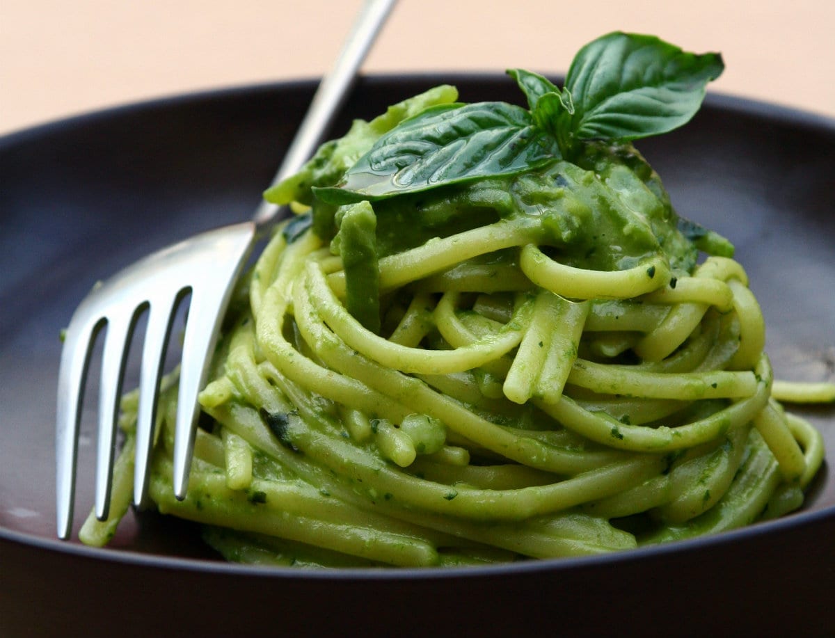 Pasta con il pesto