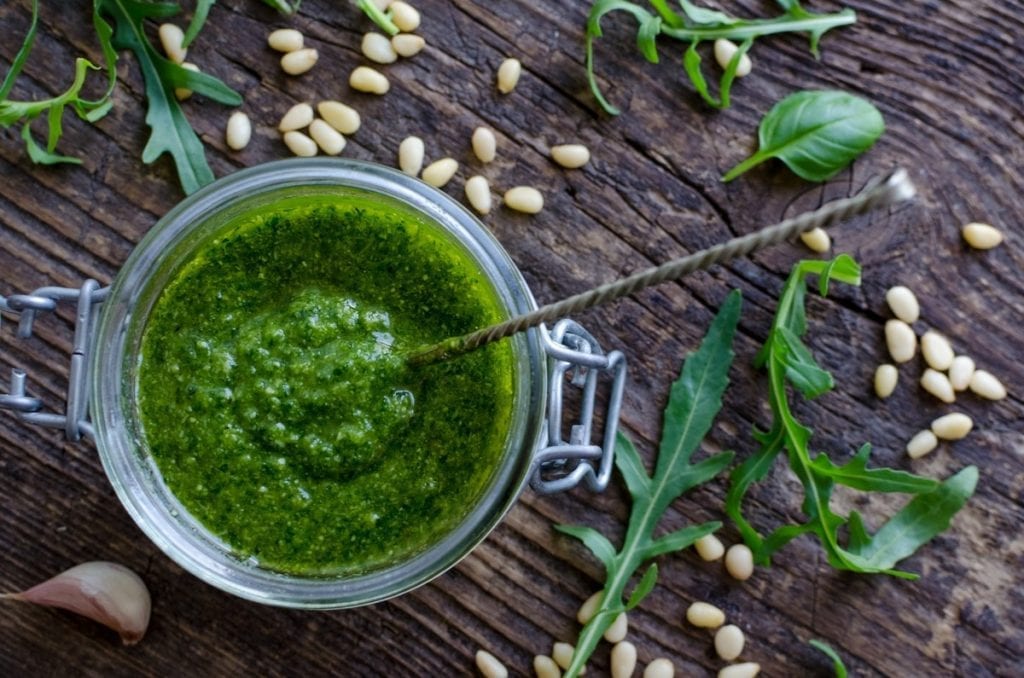 arugula pesto