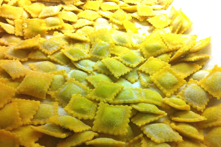 Raviolini ricotta e spinaci, Nonna Cesira