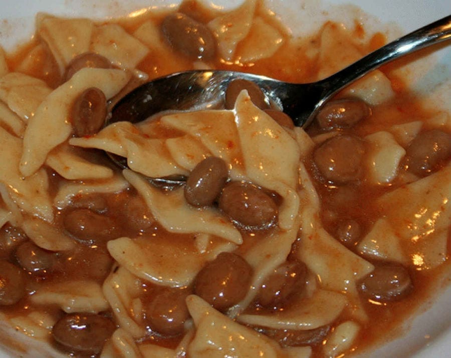 Sagne e fagioli