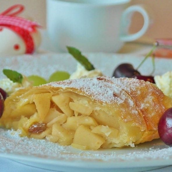 Find out more about apple strudel