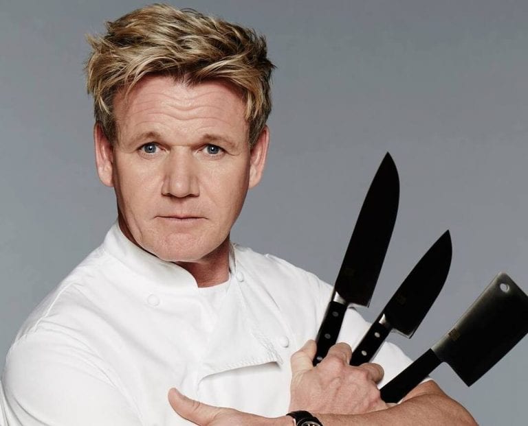 Gordon Ramsay's Blue Hair Chef Attire - wide 1