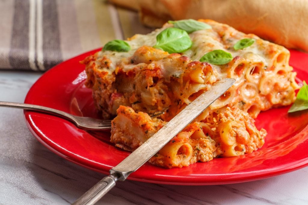 Find out more about pasta casserole