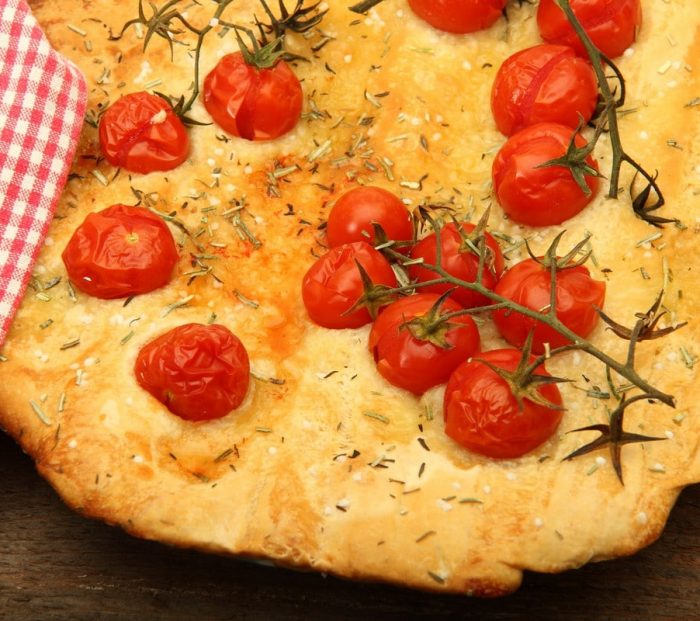 Baking recipes. How to make Italian potato focaccia