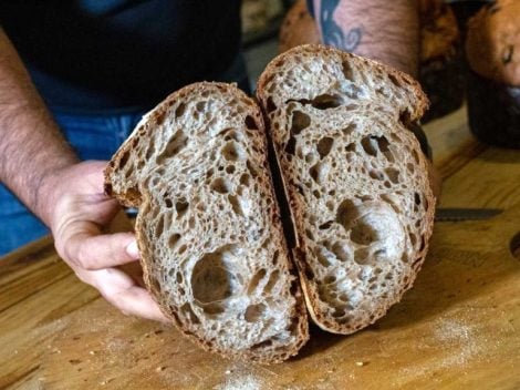 Large air pockets, stone-milled flours, sourdough. Debunking a few myths surrounding bread
