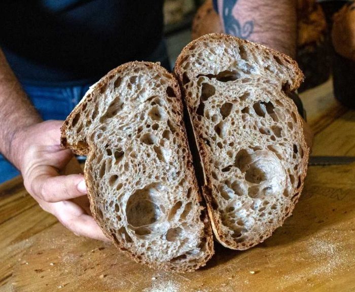 Large air pockets, stone-milled flours, sourdough. Debunking a few myths surrounding bread