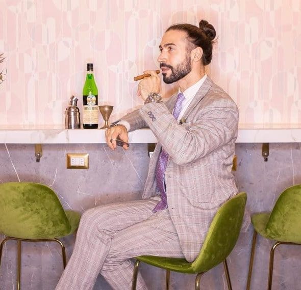 A bartender opens the smallest cocktail bar in Rome with only six seats