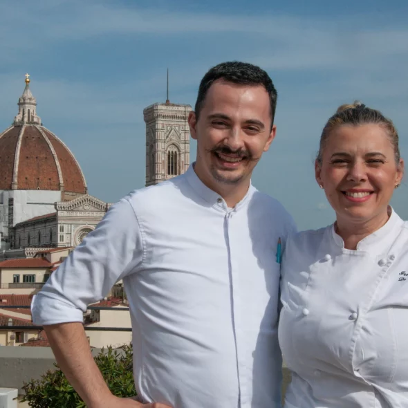 The chef who brought the Michelin star to a remote village in Tuscia opens a restaurant in the center of Florence