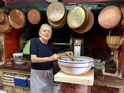 At 86, she still makes limoncello the old-fashioned way: the recipe from a restaurant on the Sorrento coast