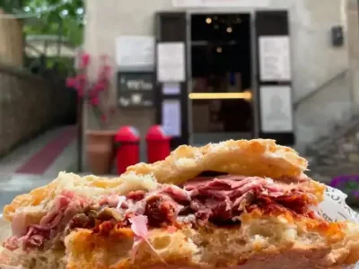 There’s a small shop in Tuscany making incredible stuffed sandwiches and focacce