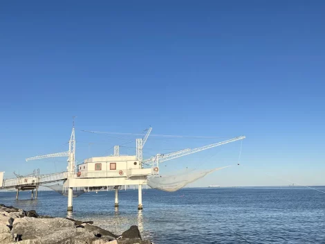 Large nets, crabs and chilled wine: dining in a fishing hut on the Po Delta