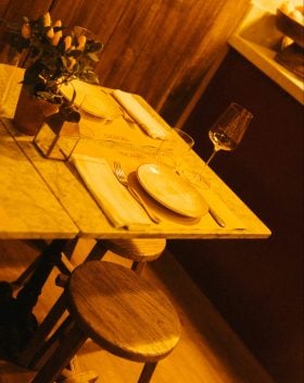 table at Trogolo