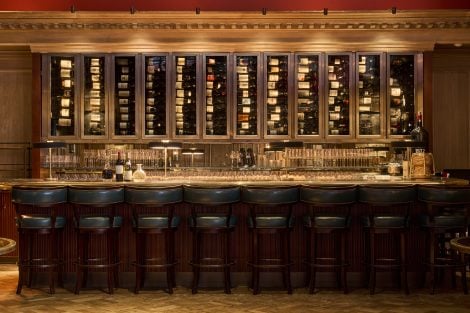 The lounge bar of 67 Pall Mall