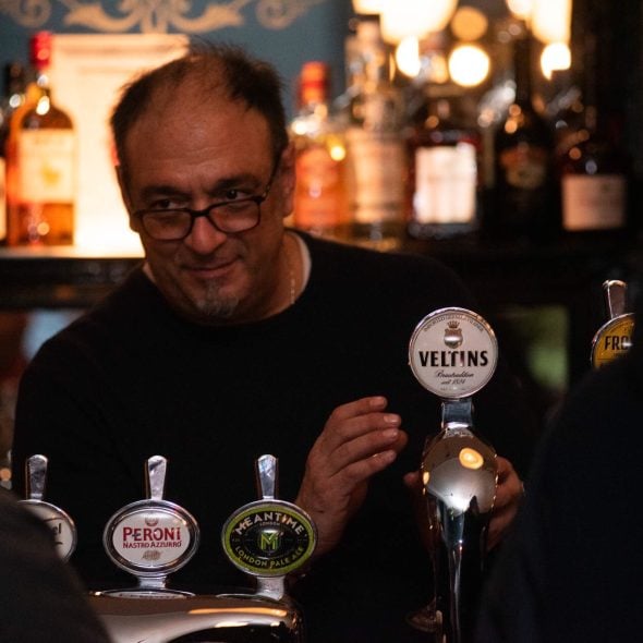 Meet the Sicilian who runs a London pub