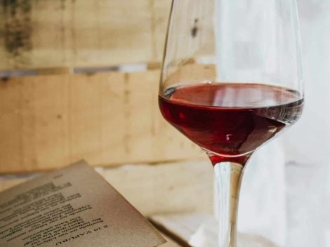 The perfect pairing? Wine and books