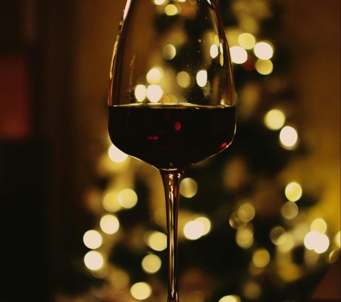 What do sommeliers drink at Christmas?